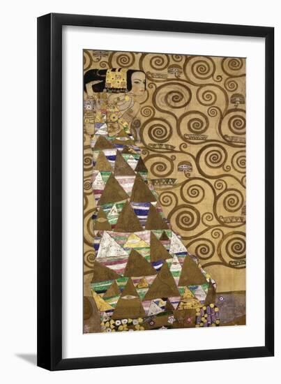 Expectation, Stoclet Frieze, c.1909-Gustav Klimt-Framed Giclee Print