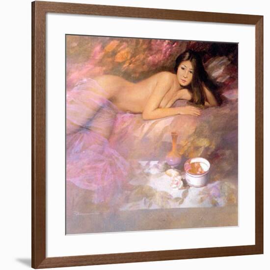 Expectation-Spartaco Lombardo-Framed Art Print