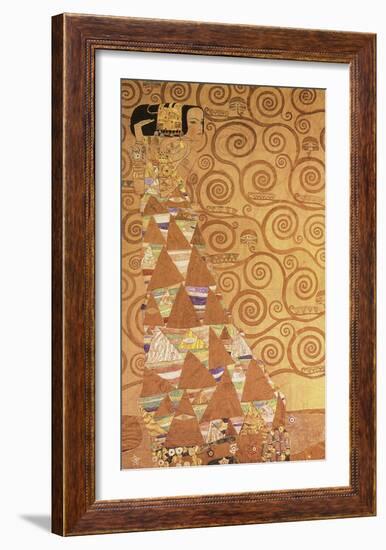 Expectation-Gustav Klimt-Framed Art Print