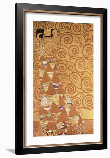 Expectation-Gustav Klimt-Framed Art Print