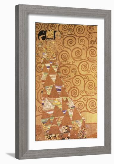 Expectation-Gustav Klimt-Framed Art Print