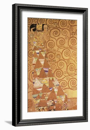 Expectation-Gustav Klimt-Framed Art Print