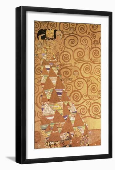 Expectation-Gustav Klimt-Framed Art Print