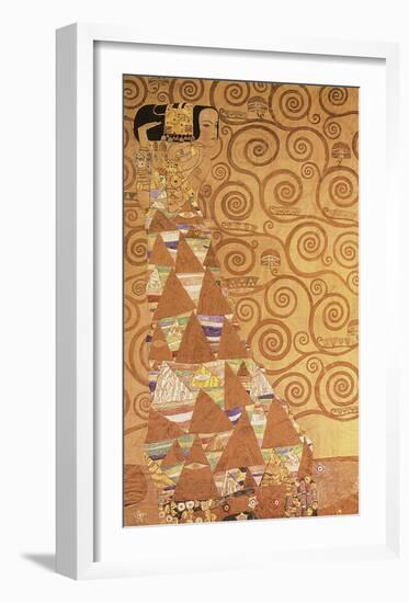 Expectation-Gustav Klimt-Framed Art Print