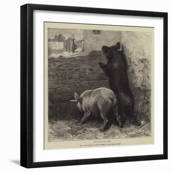 Expectation-Briton Riviere-Framed Giclee Print