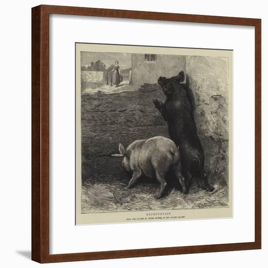 Expectation-Briton Riviere-Framed Giclee Print