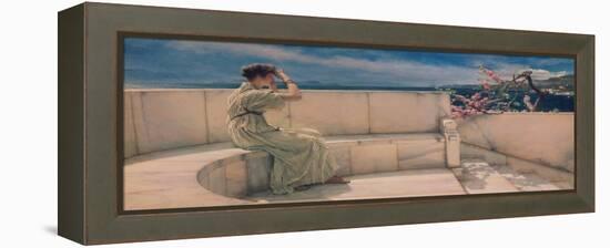 Expectations, 1885-Sir Lawrence Alma-Tadema-Framed Premier Image Canvas