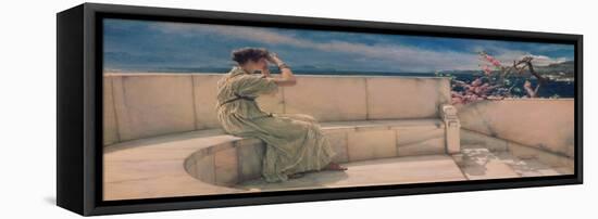 Expectations, 1885-Sir Lawrence Alma-Tadema-Framed Premier Image Canvas