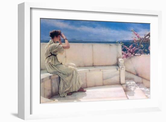Expectations-Sir Lawrence Alma-Tadema-Framed Art Print