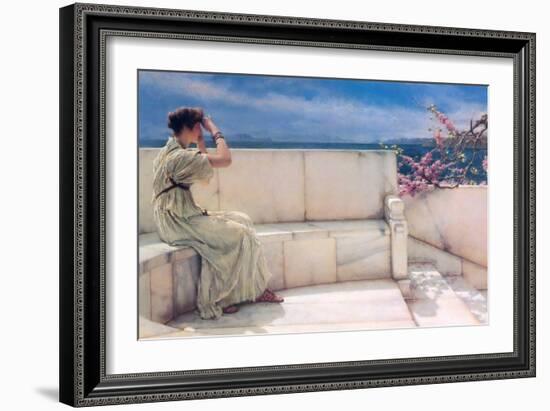 Expectations-Sir Lawrence Alma-Tadema-Framed Art Print