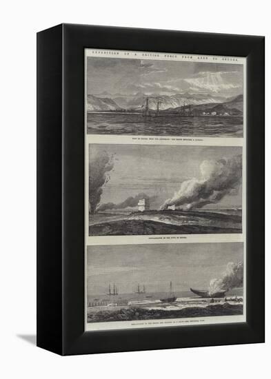 Expedition of a British Force from Aden to Shugra-null-Framed Premier Image Canvas