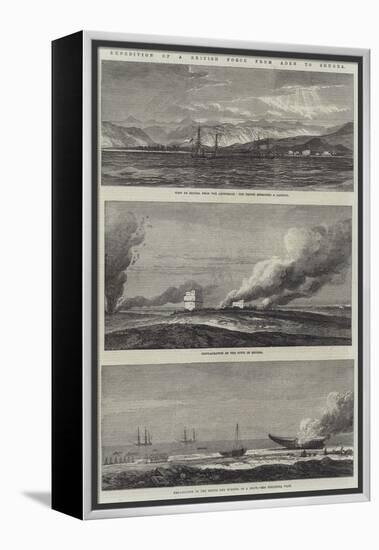 Expedition of a British Force from Aden to Shugra-null-Framed Premier Image Canvas