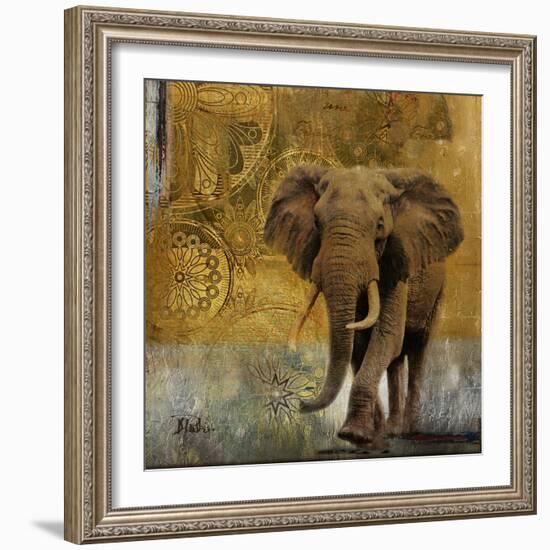 Expedition Square I-Patricia Pinto-Framed Art Print