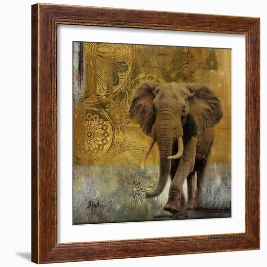 Expedition Square I-Patricia Pinto-Framed Art Print