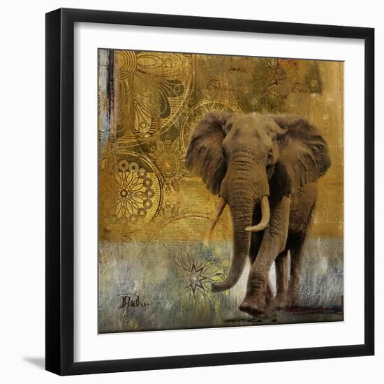 Expedition Square I-Patricia Pinto-Framed Art Print