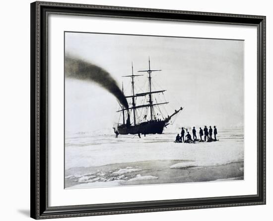 Expedition to North Pole by Count Johann Nepomuk Wilczek-null-Framed Giclee Print