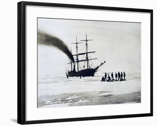 Expedition to North Pole by Count Johann Nepomuk Wilczek-null-Framed Giclee Print