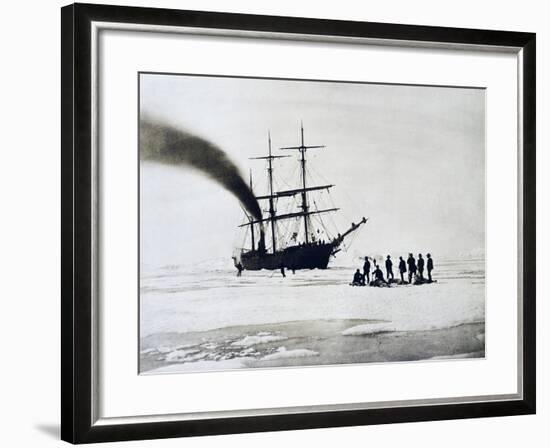 Expedition to North Pole by Count Johann Nepomuk Wilczek-null-Framed Giclee Print