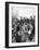 Expelling the Civil Residents of Louvain, Brussels, 1914-null-Framed Giclee Print