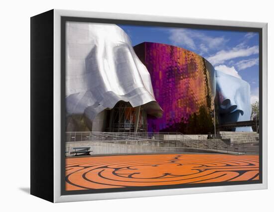 Experience Music Project at the Seattle Center, Seattle, Washington State, USA-null-Framed Premier Image Canvas