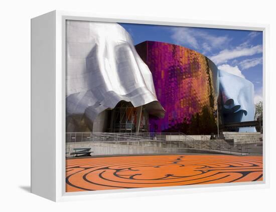 Experience Music Project at the Seattle Center, Seattle, Washington State, USA-null-Framed Premier Image Canvas