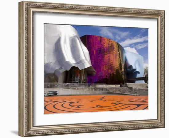 Experience Music Project at the Seattle Center, Seattle, Washington State, USA-null-Framed Photographic Print