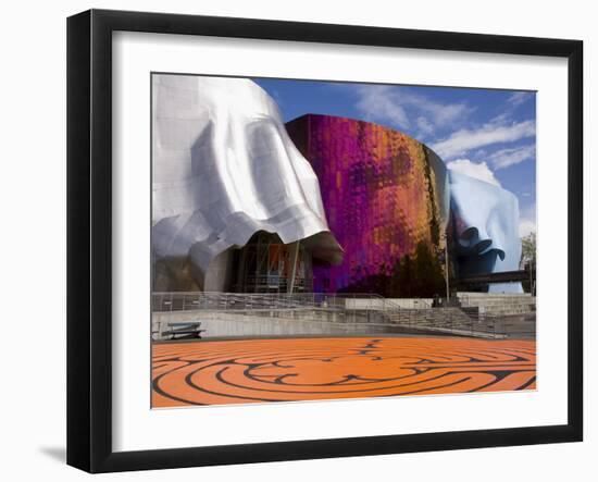 Experience Music Project at the Seattle Center, Seattle, Washington State, USA-null-Framed Photographic Print