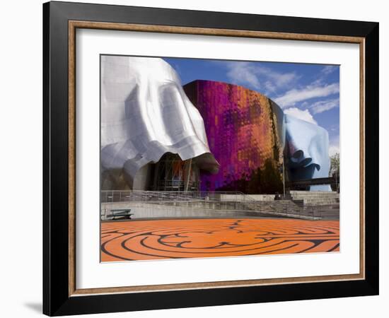 Experience Music Project at the Seattle Center, Seattle, Washington State, USA-null-Framed Photographic Print