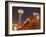 Experience Music Project (EMP) with Space Needle, Seattle, Washington, USA-Walter Bibikow-Framed Photographic Print