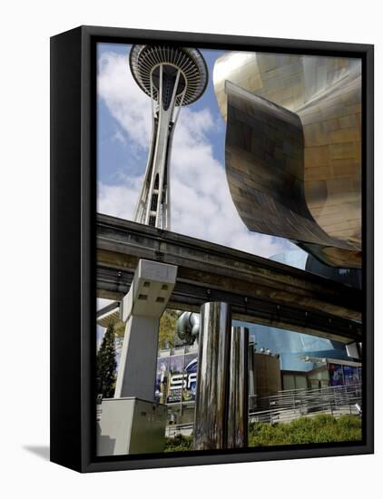 Experience Music Project, the World's Only Hands-On Music Museum, Seattle, Washington State, USA-De Mann Jean-Pierre-Framed Premier Image Canvas