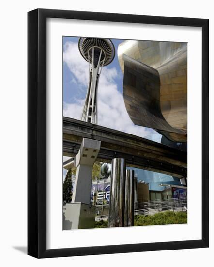 Experience Music Project, the World's Only Hands-On Music Museum, Seattle, Washington State, USA-De Mann Jean-Pierre-Framed Photographic Print