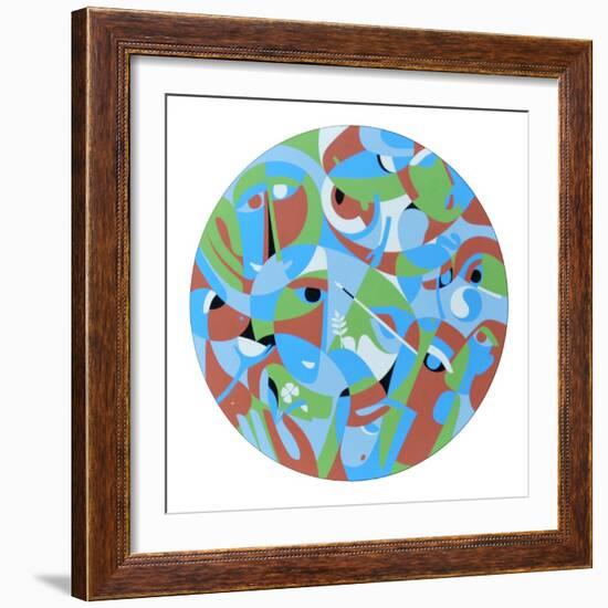 Experiential, 2001-Ron Waddams-Framed Giclee Print