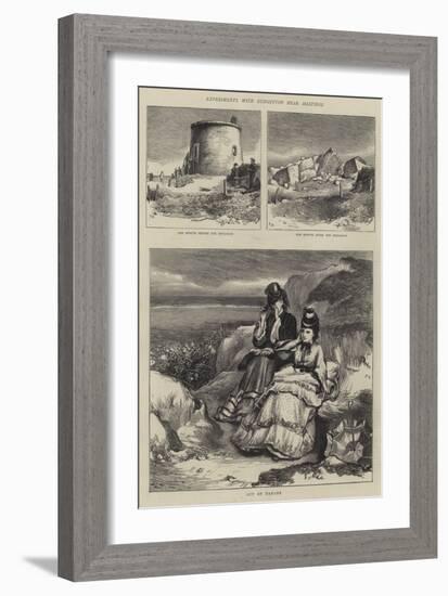 Experiments with Gun-Cotton Near Hastings-Frank Holl-Framed Giclee Print