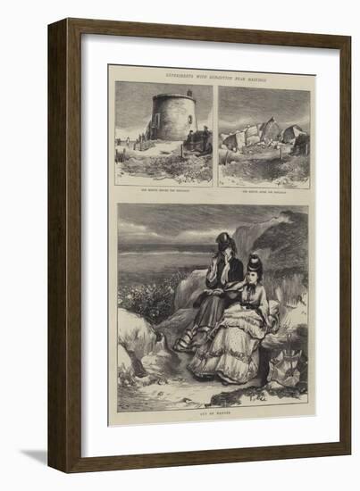 Experiments with Gun-Cotton Near Hastings-Frank Holl-Framed Giclee Print