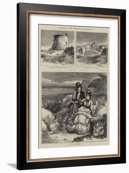 Experiments with Gun-Cotton Near Hastings-Frank Holl-Framed Giclee Print