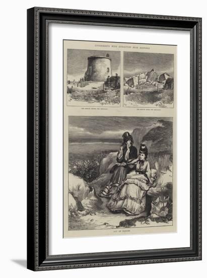 Experiments with Gun-Cotton Near Hastings-Frank Holl-Framed Giclee Print