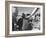 Expert Mechanics Making Repairs on a Car During the Daytona 500 Race-null-Framed Photographic Print