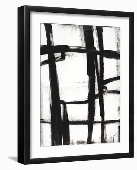 Expessive Silence II-Sydney Edmunds-Framed Giclee Print