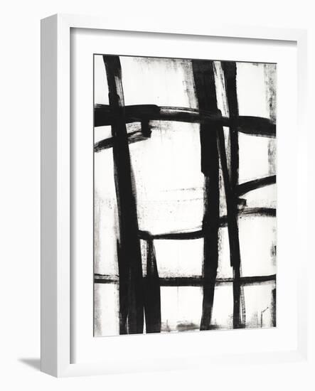 Expessive Silence II-Sydney Edmunds-Framed Giclee Print