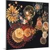 Exploding of Group of Fireworks-null-Mounted Photographic Print