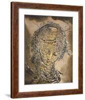 Exploding Raphaelesque Head-Salvador Dali-Framed Art Print