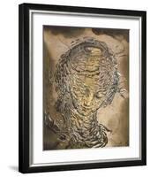 Exploding Raphaelesque Head-Salvador Dali-Framed Art Print