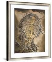 Exploding Raphaelesque Head-Salvador Dali-Framed Art Print