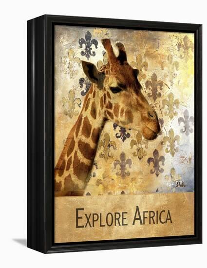 Explore Africa-Patricia Pinto-Framed Stretched Canvas