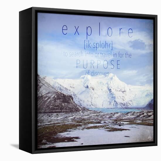 Explore Definition-Kimberly Glover-Framed Premier Image Canvas