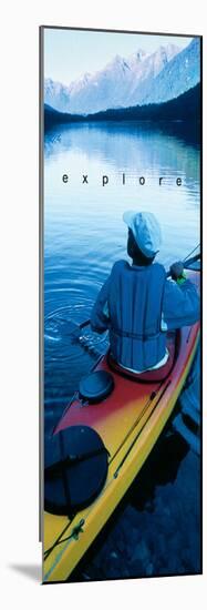 Explore - Kayaker-unknown unknown-Mounted Photo