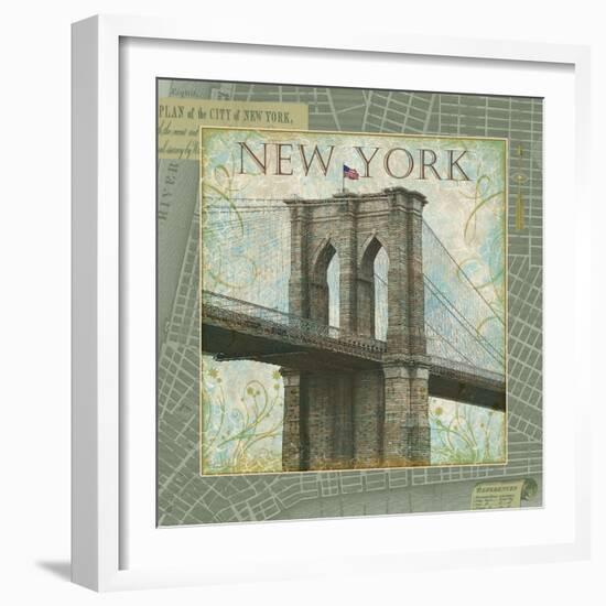 Explore New York-Christopher James-Framed Art Print