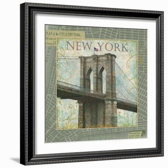 Explore New York-Christopher James-Framed Art Print