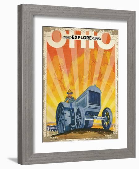 Explore Ohio-null-Framed Giclee Print