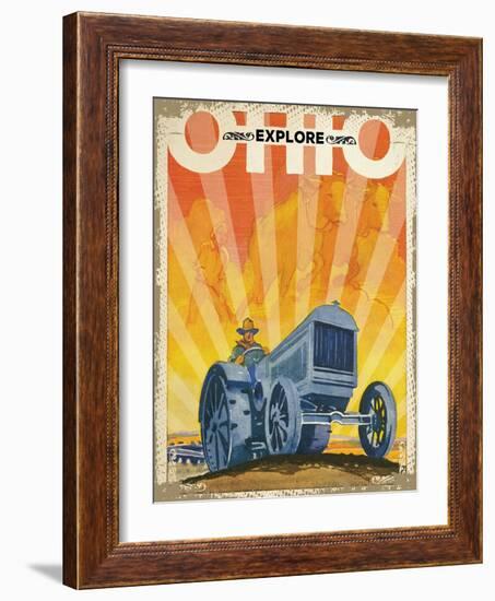 Explore Ohio-null-Framed Giclee Print